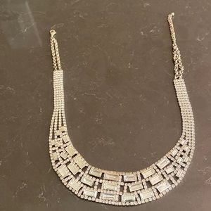Art deco style costume necklace